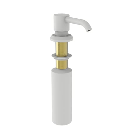 Newport Brass Soap/Lotion Dispenser in Matte White 3200-5721-52